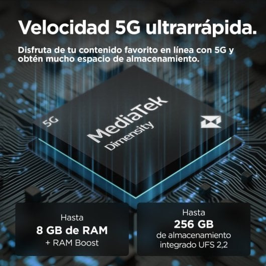 Motorola Moto G55 5G 8/256GB Gris Libre