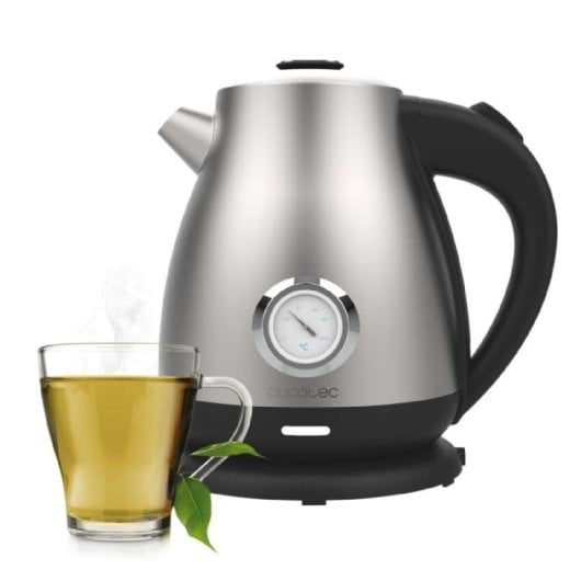 Cecotec Thermosense 620 Retro Steel Hervidor De Agua 2200 W 1,7L Inox