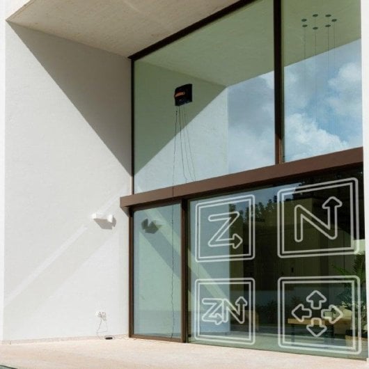 Nettoyeur de Vitres Robotisé Cecotec Conga Windroid 1390 Double Spray Connected Contrôle App Double Pulvérisation 70 dB