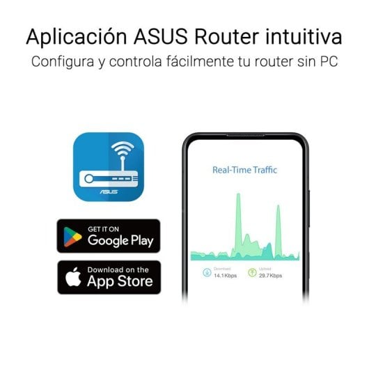 Routeur extensible ASUS RT-AX52 Pro WiFi 6 double bande AX3000 OFDMA AiMesh