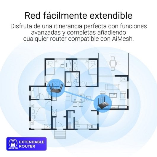 Routeur extensible ASUS RT-AX52 Pro WiFi 6 double bande AX3000 OFDMA AiMesh