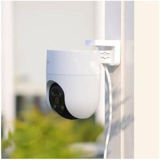 Câmera de vigilância EZVIZ H8c 2K Visão Noturna Externa Detecção IA Áudio Bidirecional