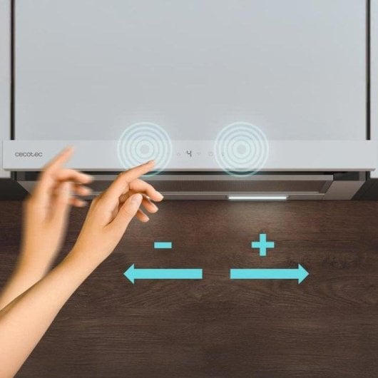 Cecotec Bolero Flux Tlt 605500 Campana Telescópica A++ Blanca