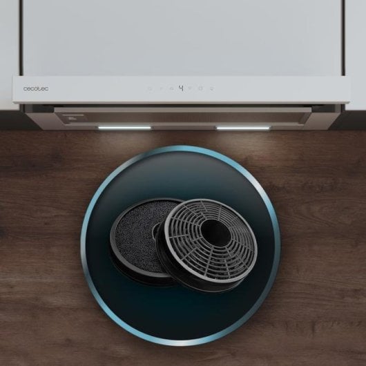 Cecotec Bolero Flux Tlt 605500 Campana Telescópica A++ Blanca