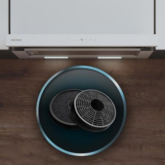 Cecotec Bolero Flux Tlt 605500 Campana Telescópica A++ Blanca