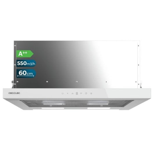 Cecotec Bolero Flux Tlt 605500 Campana Telescópica A++ Blanca