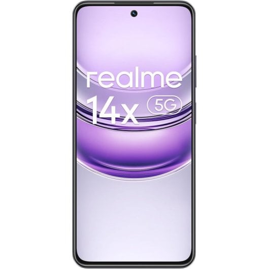 Realme 14x 5G 8GB(+10GB)/256GB Smartphone 6.67" 120Hz Resistencia Militar 810H Android 14 Negro
