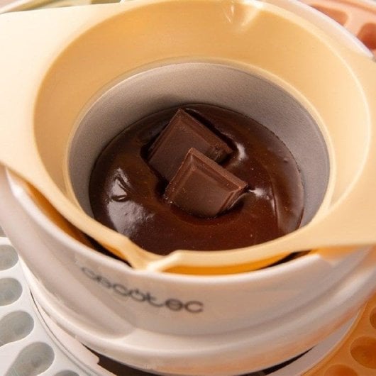 Cecotec Fun&Sugar Gummy Máquina De Hacer Golosinas y Fondue De Chocolate Blanco