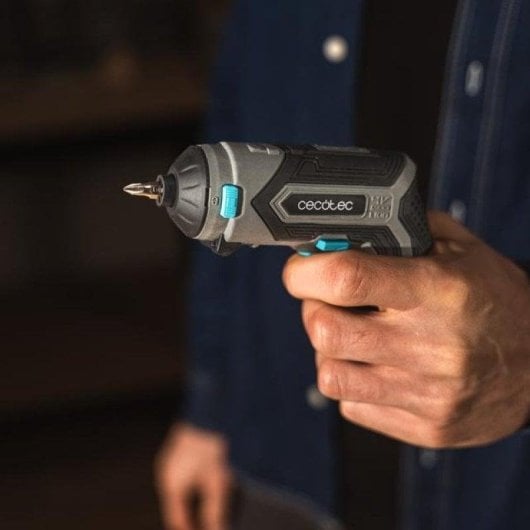 Tournevis électrique Cecotec PowerGyro 3500 Angle Set 4V LED Compact