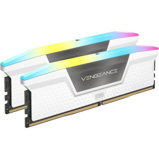Corsair Vengeance RGB DDR5 White 6400MHz 64GB 2x32GB CL32 Intel XMP 3.0