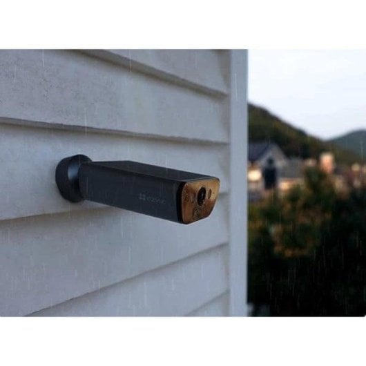 Caméra de surveillance EZVIZ EB5 4K Vision Nocturne Extérieure Panneau Solaire Contrôle Vocal Audio Bidirectionnel