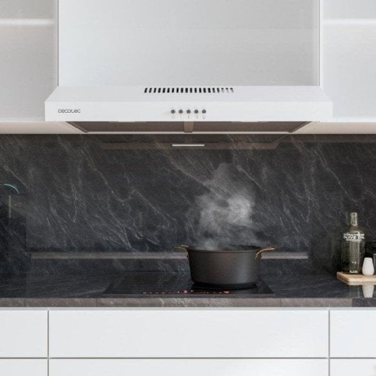Campana extractora Cecotec Bolero Flux CM 602200 Convencional 60cm Blanco con luz