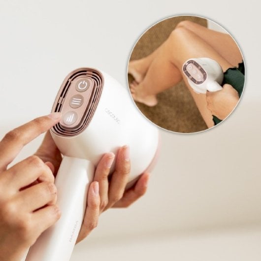 Cecotec SkinCare Push Up Massaggiatore Anticellulite 8 Teste Bianco