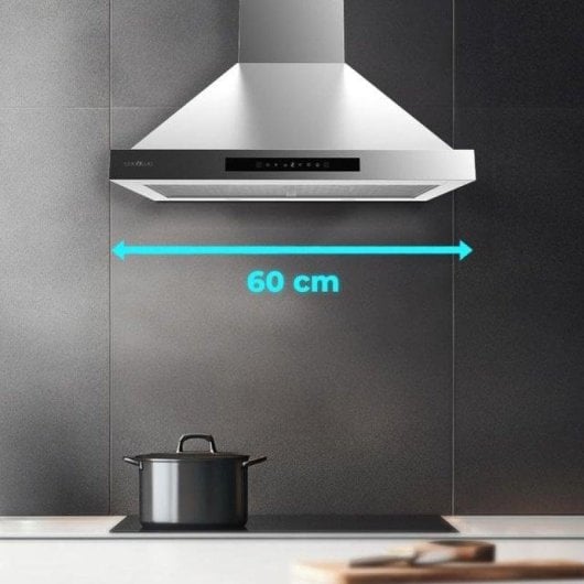 Campana extractora Cecotec Bolero Flux PT 605500 Extraction 60cm contrôle gestuel et tactile