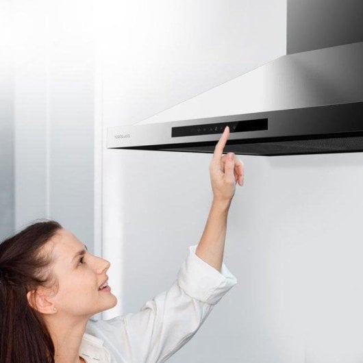 Campana extractora Cecotec Bolero Flux PT 605500 Extraction 60cm contrôle gestuel et tactile