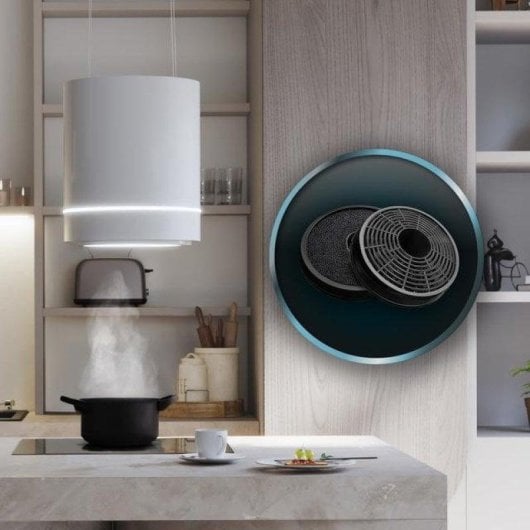 Campana extractora Cecotec Bolero Flux CRE 448000 Ilha 38cm com função Booster