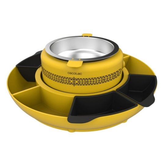 Cecotec Fun Taco Andale Máquina Para Calentar Los Ingredientes De Tacos Amarillo