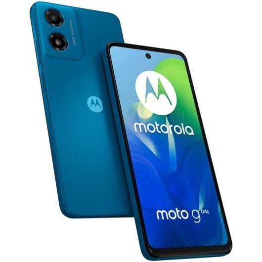 Smartphone Motorola Moto G04s 8 Go/128 Go 6,56" HD+ 50 MP 5 000 mAh Android 14 Bleu