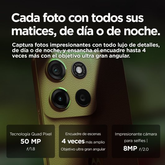Motorola Moto G15 6.72" 8/256GB 5200mAh Android 15 Verde Libre