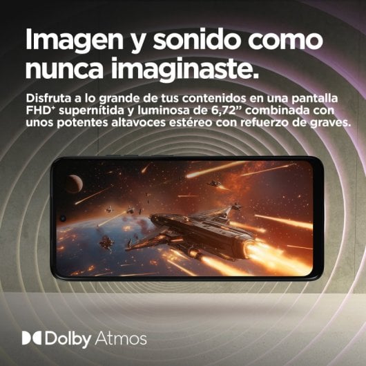 Motorola Moto G15 6.72" 8/128GB 5200mAh Android 15 Gris Libre