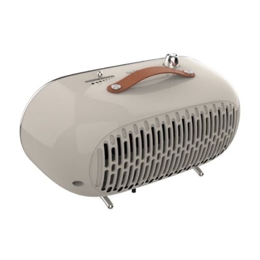 Cecotec Readywarm 1500 Ceramic Retro Aquecedor Cerâmico de Mesa 1500 W Retro Bege