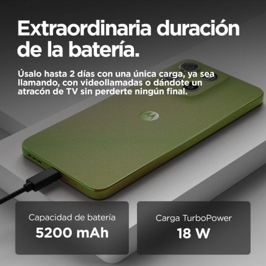 Motorola Moto G15 6.72" 8/128GB 5200mAh Android 15 Verde Libre