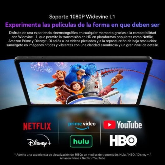 OSCAL Pad 100 Tablet 12" FHD+ 2K 8GB/256GB Android 15 4G Gris
