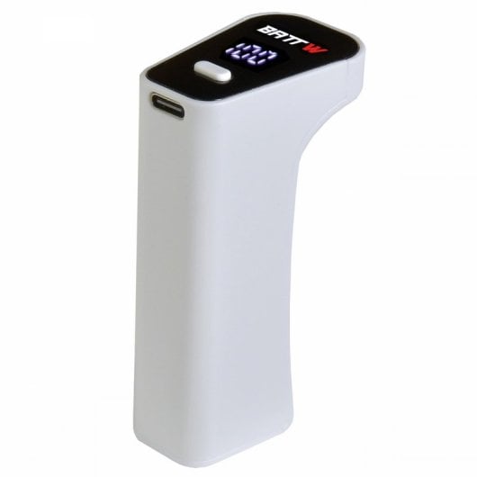 Batteria wireless Indeca 2000mAh per controller PS5 DualSense bianco