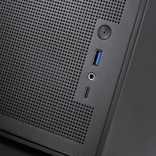Mars Gaming Mc-xps Minitorre Microatx Cristal Templado Ventilador Frgb Trasero120mm Usb-c Negro