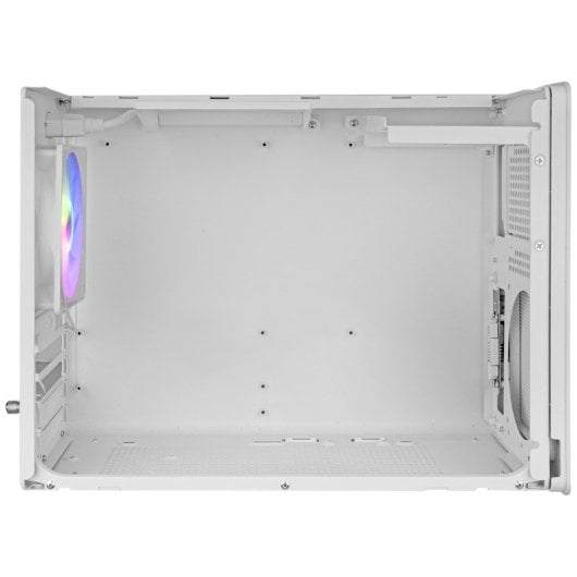 Mars Gaming Mc-xps Minitorre Microatx Cristal Templado Ventilador Frgb Trasero120mm Usb-c Blanco