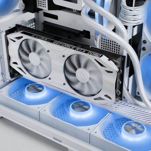 Mars Gaming MC-3GF Torre ATX com Triplo Vidro Temperado, 2 Ventoinhas ARGB 120mm e USB-C Branca