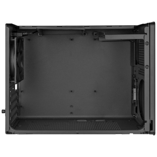 Mars Gaming Mc-xpro MicroATX Mini-Tower mit 120-mm-Lüfter, PSU ATX- und SFX-Kompatibilität, USB-C, Schwarz