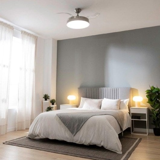 Ventoinha de Teto Cecotec Energysilence Aero 4200 Motor DC 35W LED 42" Cinza