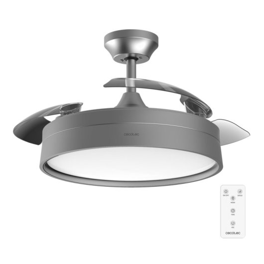 Ventoinha de Teto Cecotec Energysilence Aero 4200 Motor DC 35W LED 42" Cinza