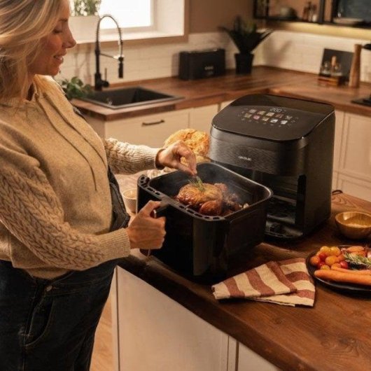 Airfryer Cecotec Cecofry&Grill Smokin' 8500 Fenêtre 8,5 L 2200 W Fumoir