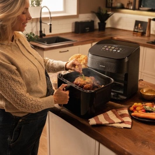 Cecotec Cecofry&Grill Smokin' 8500 Freidora De Aire 8,5L Negro