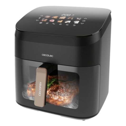 Airfryer Cecotec Cecofry&Grill Smokin' 8500 Fenêtre 8,5 L 2200 W Fumoir