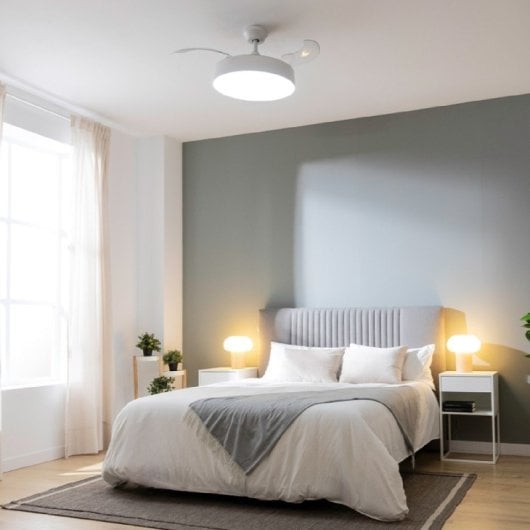 Cecotec Energysilence Aero 4200 Invisible Ventoinha De Teto 35W Led E Branca