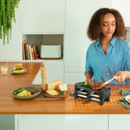 Cecotec Cheese&Grill 3200 Pocket Grelhador Raclette 320W Preto