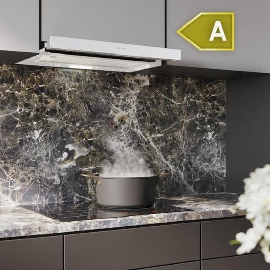 Cecotec Bolero Flux TLM 603500 Campana Extractora Telescópica 60cm 70W A Blanca