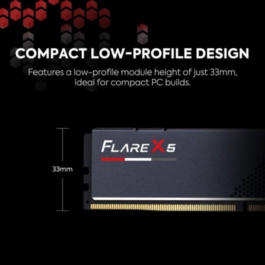 G.Skill Flare X5 DDR5 5600MHz 64GB 2x32GB CL36 Intel XMP y AMD EXPO