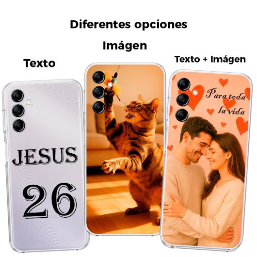 Cool Carcasa AntiShock Transparente para Samsung Galaxy - A05s Personalizable