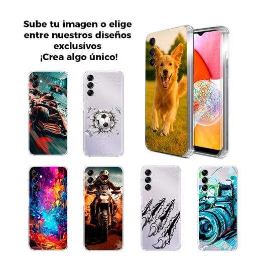 Cool Carcasa AntiShock Transparente para Samsung Galaxy - A05s Personalizable