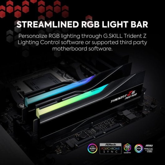 G.Skill Trident Z5 Neo RGB 6000MHz 64GB (2x32GB) CL32 AMD EXPO