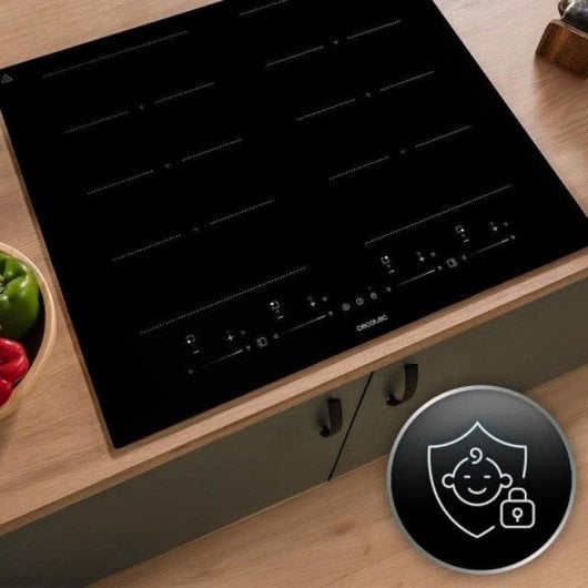 Cecotec Bolero Squad I 4800 Totalflex Placa De Inducción De 2 Zonas 7400w Negro