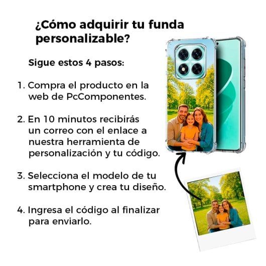 Cool Carcasa AntiShock Transparente  Xiaomi Redmi Note 14 Pro 5G / Note 14 Pro Plus 5G / Poco X7 Personalizada