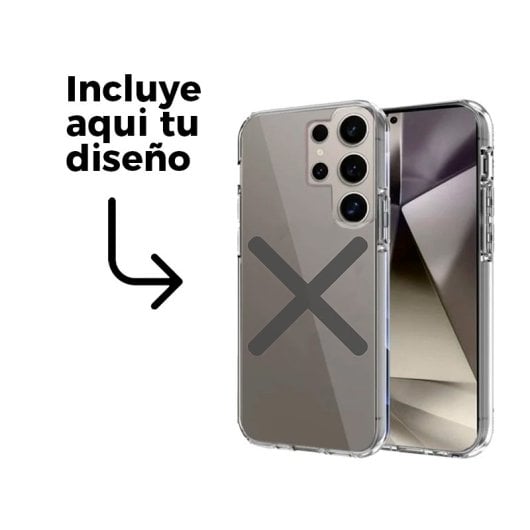 Cool Carcasa Magnética Transparente para Samsung Galaxy S25 Ultra Personalizable