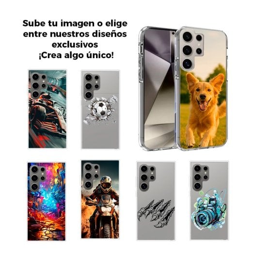 Cool Carcasa Magnética Transparente para Samsung Galaxy S25 Ultra Personalizable