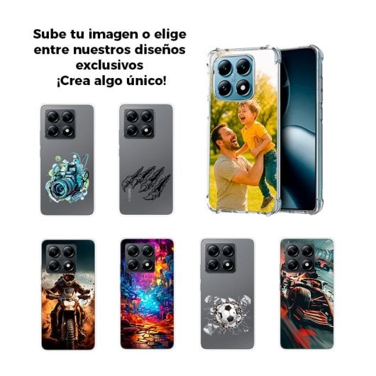Cool Carcasa AntiShock Transparente para Xiaomi - 14T Personalizable