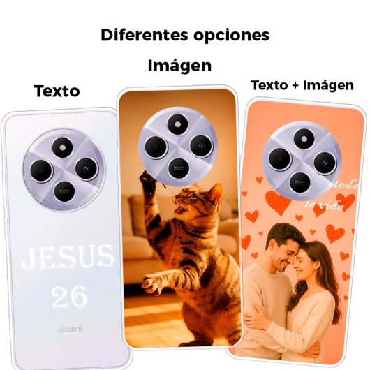 Cool Carcasa para Xiaomi Redmi 14C - POCO C75 AntiShock Transparente Personalizable